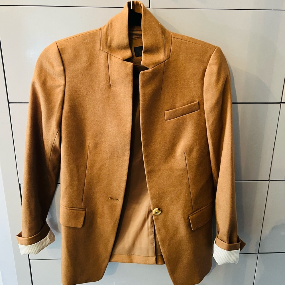 Jcrew Collection Popped Collar Blazer View 2